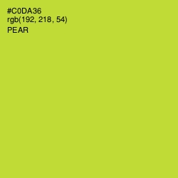 #C0DA36 - Pear Color Image