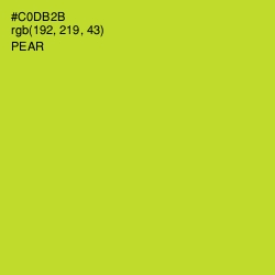 #C0DB2B - Pear Color Image