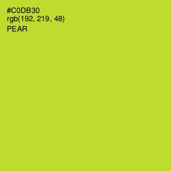 #C0DB30 - Pear Color Image