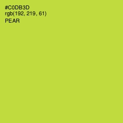 #C0DB3D - Pear Color Image