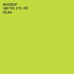 #C0DB3F - Pear Color Image