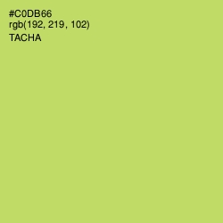 #C0DB66 - Tacha Color Image