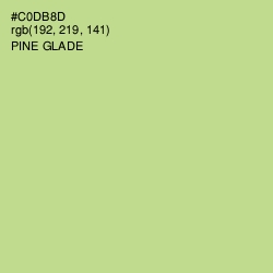 #C0DB8D - Pine Glade Color Image