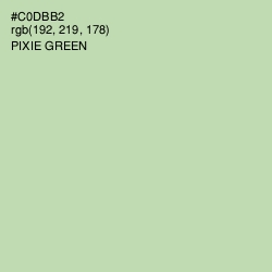 #C0DBB2 - Pixie Green Color Image