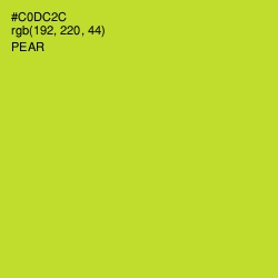 #C0DC2C - Pear Color Image
