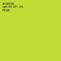 #C0DD35 - Pear Color Image