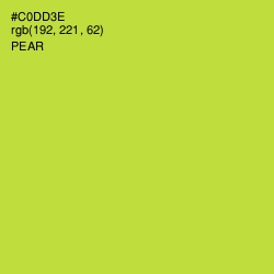 #C0DD3E - Pear Color Image