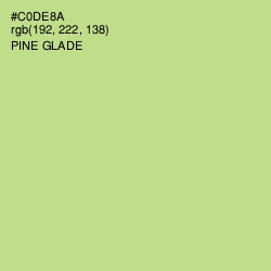 #C0DE8A - Pine Glade Color Image