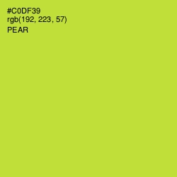 #C0DF39 - Pear Color Image