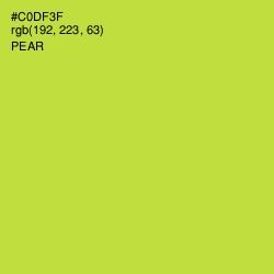 #C0DF3F - Pear Color Image
