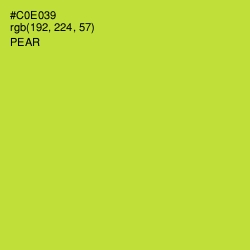 #C0E039 - Pear Color Image