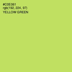 #C0E061 - Yellow Green Color Image