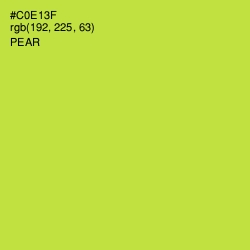 #C0E13F - Pear Color Image