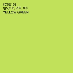 #C0E159 - Yellow Green Color Image