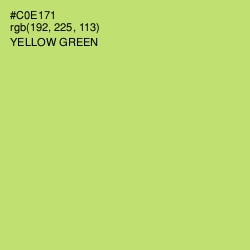 #C0E171 - Yellow Green Color Image