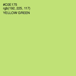 #C0E175 - Yellow Green Color Image