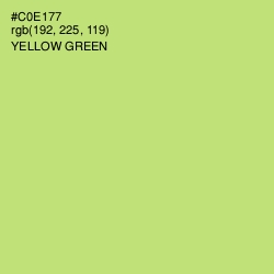 #C0E177 - Yellow Green Color Image