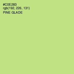#C0E283 - Pine Glade Color Image