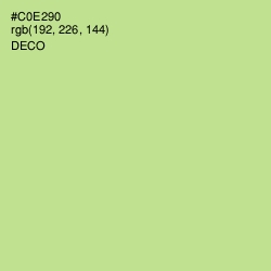 #C0E290 - Deco Color Image