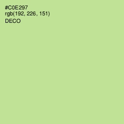#C0E297 - Deco Color Image