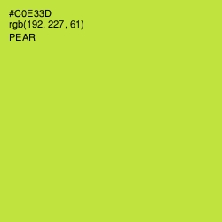 #C0E33D - Pear Color Image