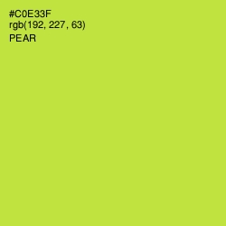 #C0E33F - Pear Color Image