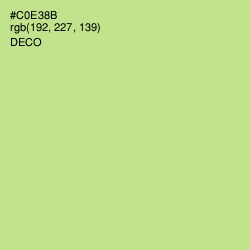 #C0E38B - Deco Color Image