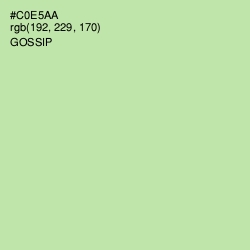 #C0E5AA - Gossip Color Image