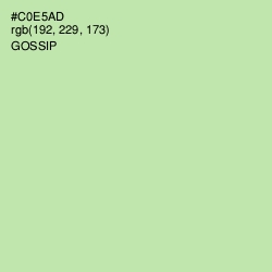 #C0E5AD - Gossip Color Image
