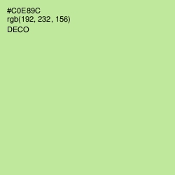 #C0E89C - Deco Color Image