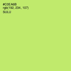 #C0EA6B - Sulu Color Image