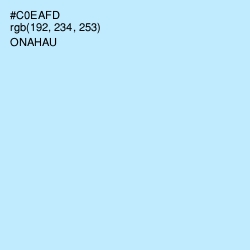 #C0EAFD - Onahau Color Image