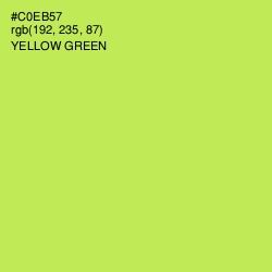 #C0EB57 - Yellow Green Color Image