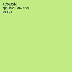 #C0EC84 - Deco Color Image