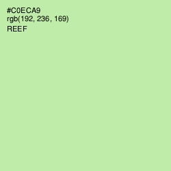 #C0ECA9 - Reef Color Image