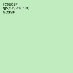 #C0ECBF - Gossip Color Image