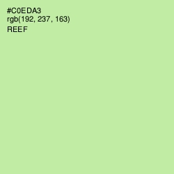 #C0EDA3 - Reef Color Image