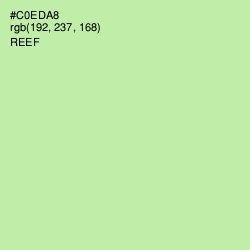 #C0EDA8 - Reef Color Image