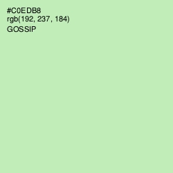 #C0EDB8 - Gossip Color Image