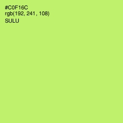 #C0F16C - Sulu Color Image