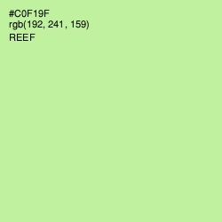 #C0F19F - Reef Color Image