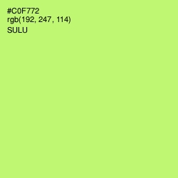 #C0F772 - Sulu Color Image