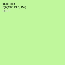 #C0F79D - Reef Color Image