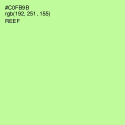 #C0FB9B - Reef Color Image