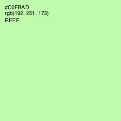 #C0FBAD - Reef Color Image