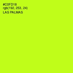 #C0FD18 - Las Palmas Color Image