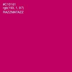 #C10161 - Razzmatazz Color Image