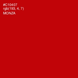 #C10407 - Monza Color Image