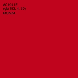 #C1041E - Monza Color Image