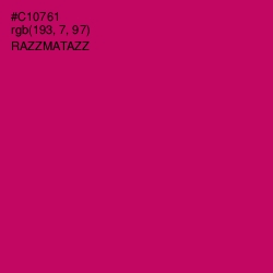 #C10761 - Razzmatazz Color Image